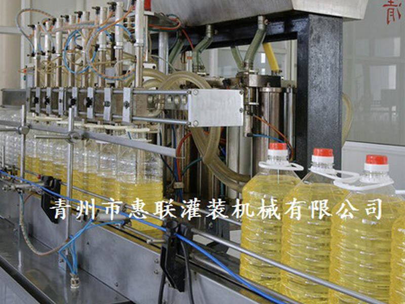 食用油灌裝生產(chǎn)線