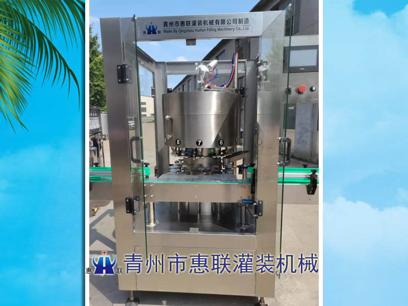 12頭半自動電子定量白酒灌裝機